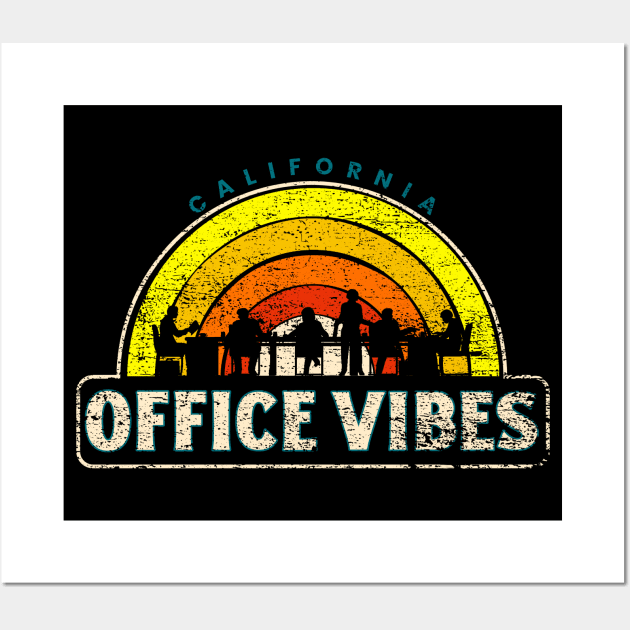 Office vibe Wall Art by SashaShuba